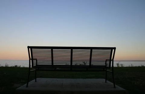 Park bench Stock Photos