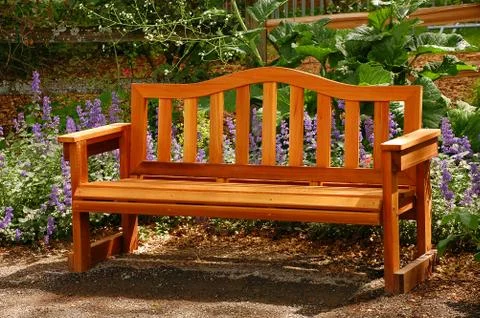 Park bench Stock Photos