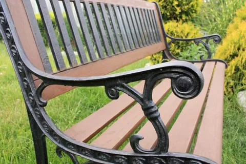 Park bench Stock Photos