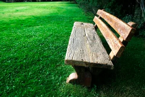Park bench Stock Photos