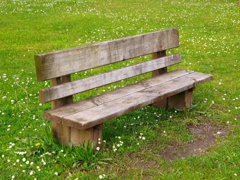 Park bench Stock Photos