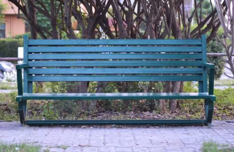 Park bench Stock Photos