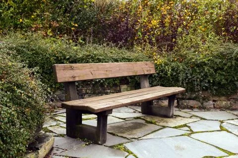 Park bench Stock Photos