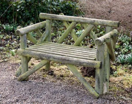 Park Bench. Stock Photos