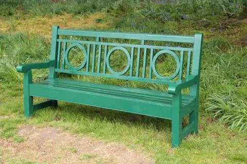 Park Bench. Stock Photos