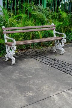 Park bench Stock Photos