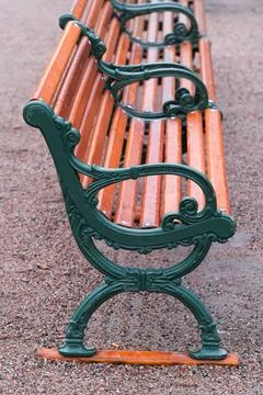 Park benches Foto stock