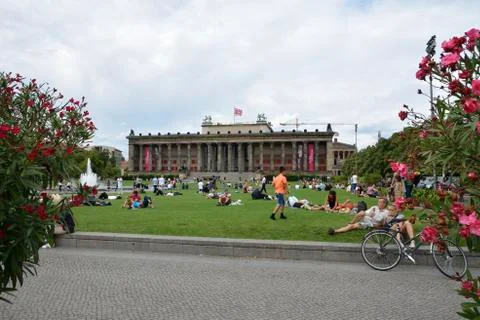 Park in Berlin Foto stock