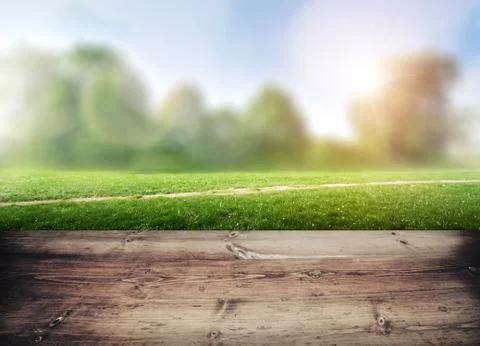Park blur background Stock-Fotos