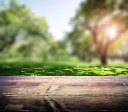 Park blur background Stock-Fotos