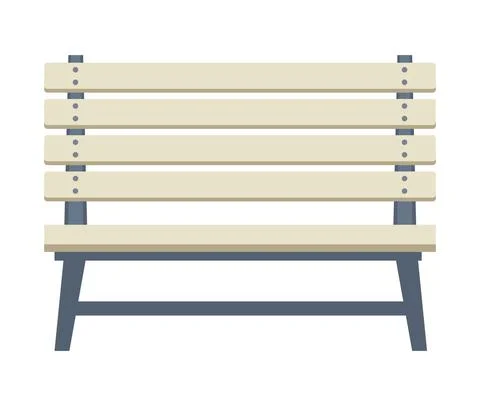 Park chair icon Stock Illustration