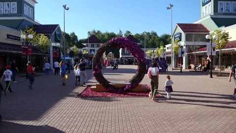 Park circle Stock Footage 108234591