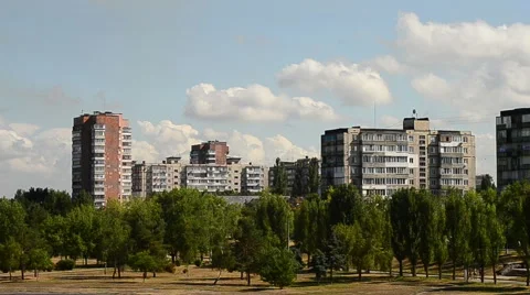 Park in the city Stock Footage 61231674