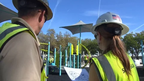 Park Construction Stock Footage 89765150