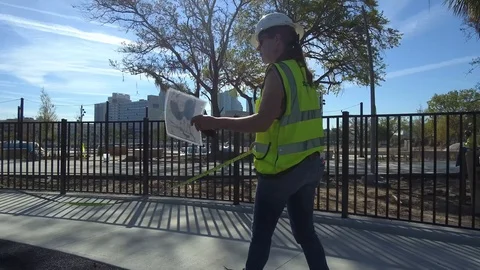 Park Construction Stock Footage 89765244