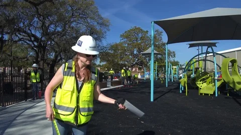 Park Construction Stock Footage 89765256