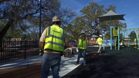 Park Construction 動画素材 89765270