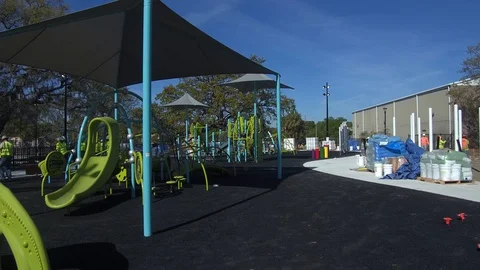 Park Construction 動画素材 89765362