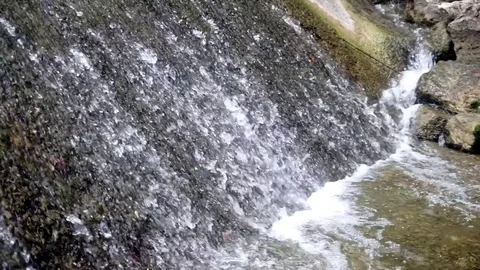 Park Creek Waterfall Stockbeeldmateriaal 79606887
