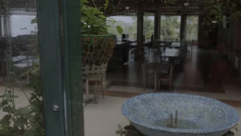 A park during India Coronavirus Lockdown, Uttarakhand Stock Footage 129061342