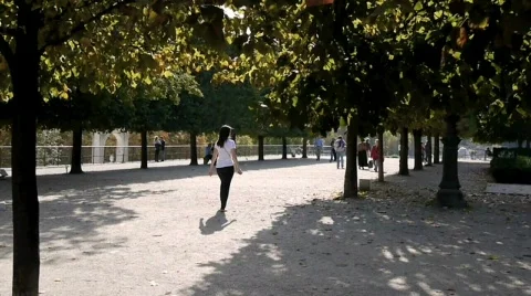 At the park. Stock Footage 871370