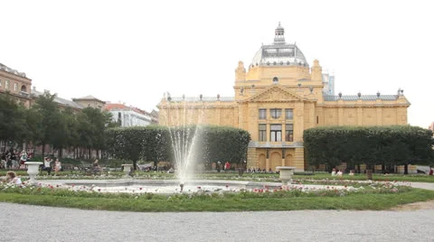 In the park Video stock 24777750