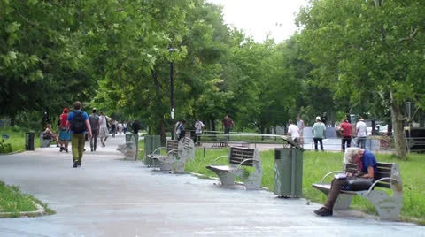 Park Stock Footage 25042390