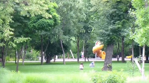 Park Stock Footage 25042578