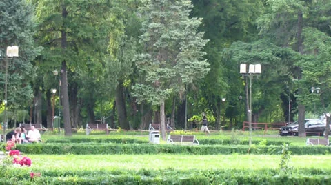 Park Stock Footage 25042645