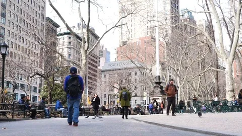 Park Stock Footage 111723663