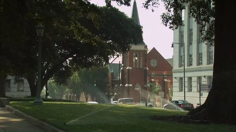 Park Stock Footage 123942588