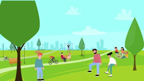 Park Stock Footage 232330561