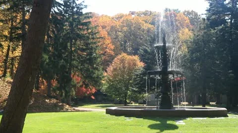 Park Fountain Stockbeeldmateriaal 14796342
