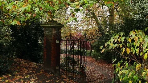 Park Gate Stock Footage 74150404