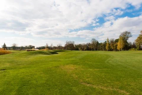 Park with a golf course Stock-Fotos