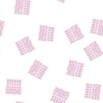 Park grass glyph seamless pattern 스톡 일러스트