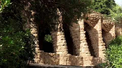 Park Guell in Barcelona Stock Footage 172266102