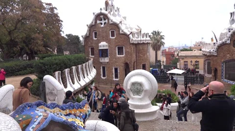 Park guell Stock Footage 35584118