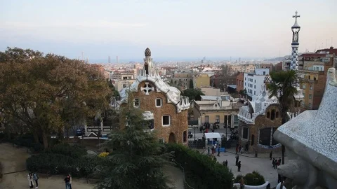 Park Güell Stock Footage 86612489
