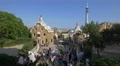 Park Guell with Gaudi's sculptures in Barcelona 4k or 4k+ Resolution