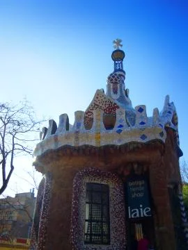 Park Guell Foto stock