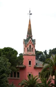 Park Guell Foto stock