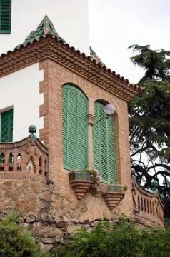 Park Guell Foto stock