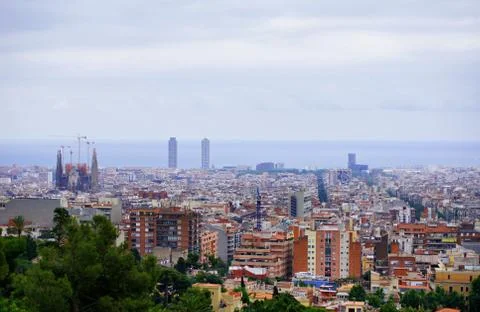 Park Guell Foto stock