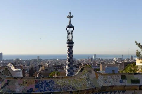 Park Guell Stock Photos