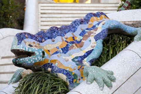 Park Guell Stock Photos
