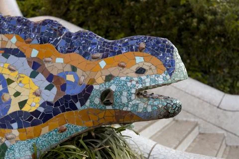 Park Guell Stock Photos