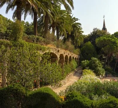 Park Guell Stock Photos