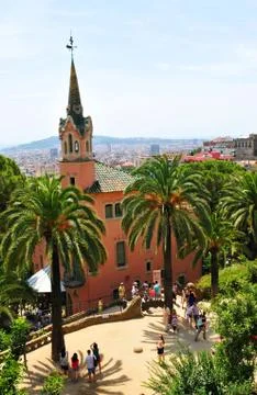 Park Guell Stock-Fotos