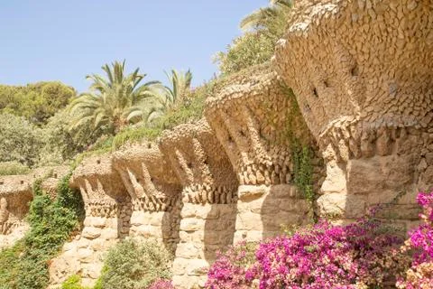 Park Guell Stock Photos